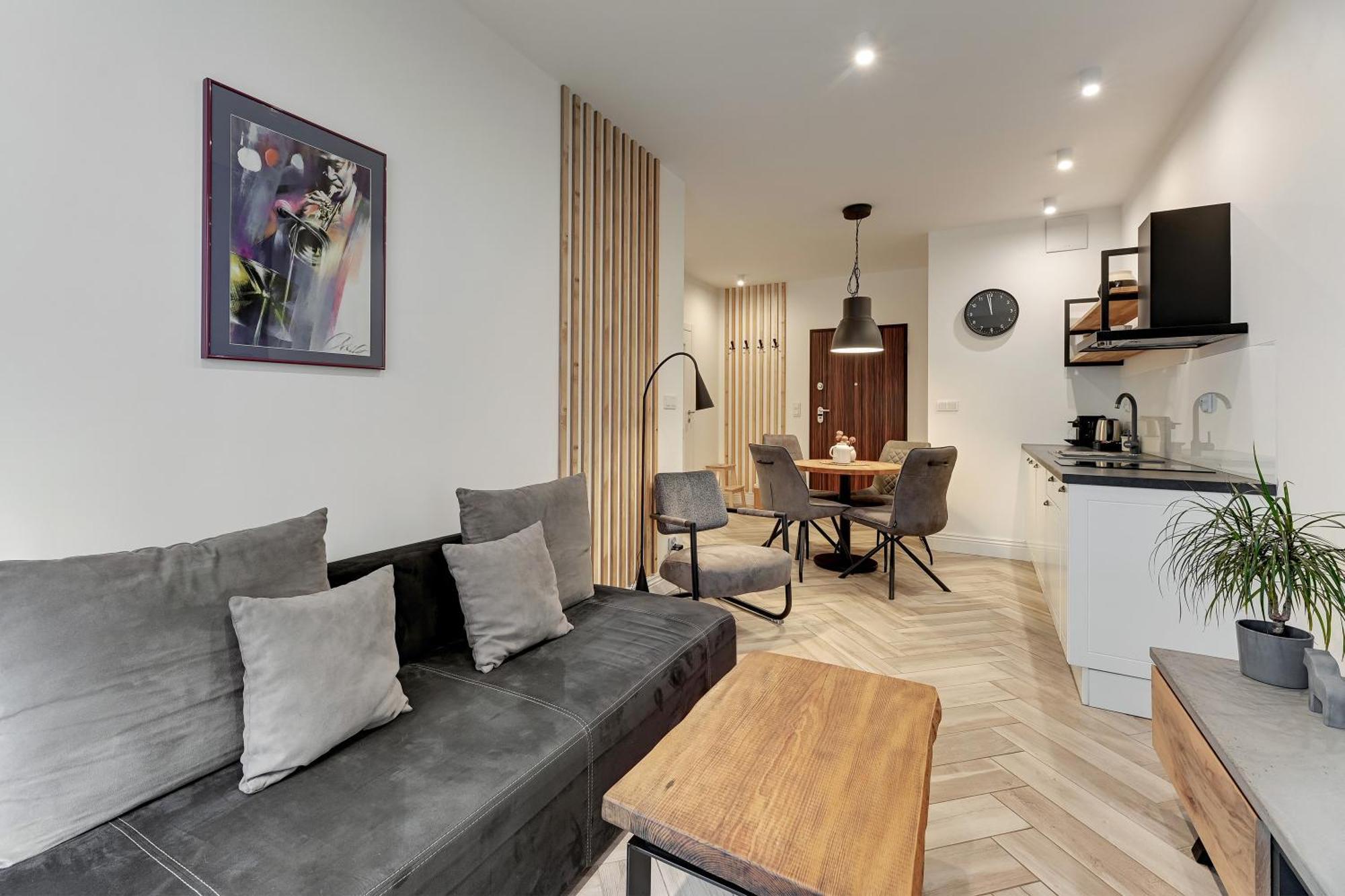 גדנסק Aura III Apartments & Free Parking By Downtown Apartments מראה חיצוני תמונה