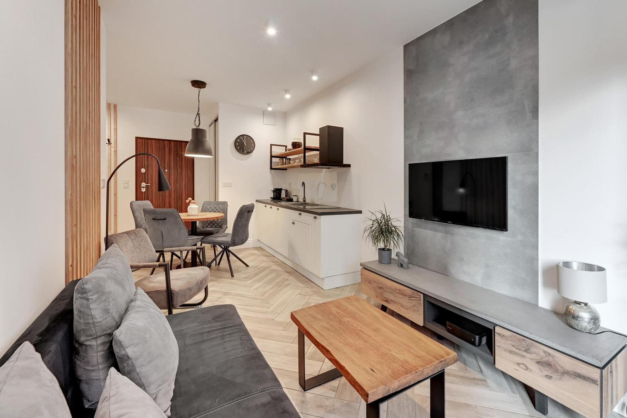 גדנסק Aura III Apartments & Free Parking By Downtown Apartments חדר תמונה