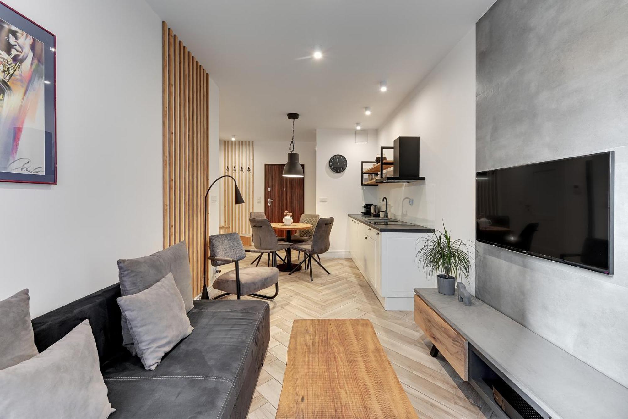 גדנסק Aura III Apartments & Free Parking By Downtown Apartments חדר תמונה